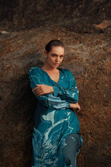 Heritage Bloom Maxi Dress