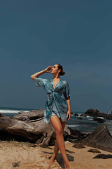 Seashell Serenade Short Dress