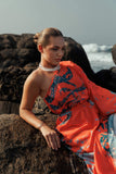 Sunkissed Petal One Shoulder Dress