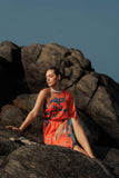 Sunkissed Petal One Shoulder Dress