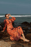 Heritage Bloom Maxi Dress