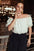 Renaissance Off-Shoulder Cloud Top