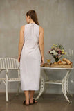 Mirrored Stripe Sleeveless Dress
