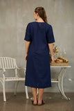 Seri Loom Linen Dress