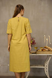 Seri Loom Linen Dress