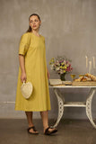 Seri Loom Linen Dress