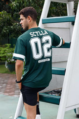 Own the game over sized printed tee SCY range - Green