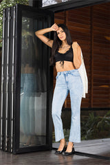 Free move loose fit jean