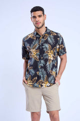 Summer Shirt Midnight Palm