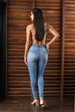 distressed skinny jean