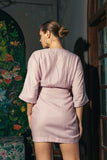 Celeste Wrap Mini Dress
