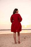 Dune Whisper Linen Dress