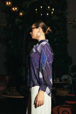 Lyra Abstract Shirt Top