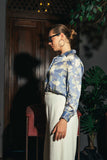 Lyra Abstract Shirt Top