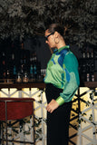 Lyra Abstract Shirt Top