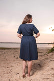 Arid Bloom Linen Dress