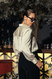 Lyra Abstract Shirt Top
