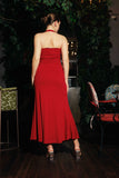 Serpentine Elegance Maxi Dress